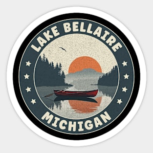 Lake Bellaire Michigan Sunset Sticker